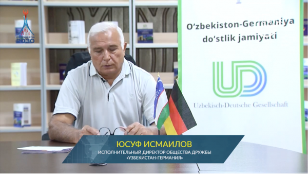 Деятельность Узбекско-Германского общества дружбы освещена на телеканале "Dunyo bo'ylab"