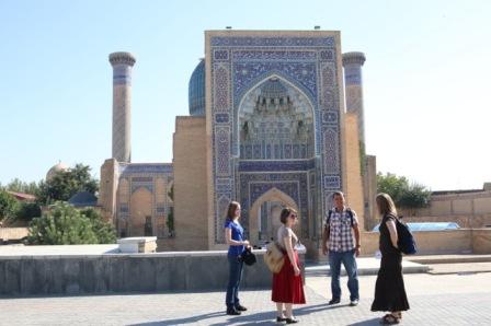 Визит студентов Гумбольдтского университета в Узбекистан