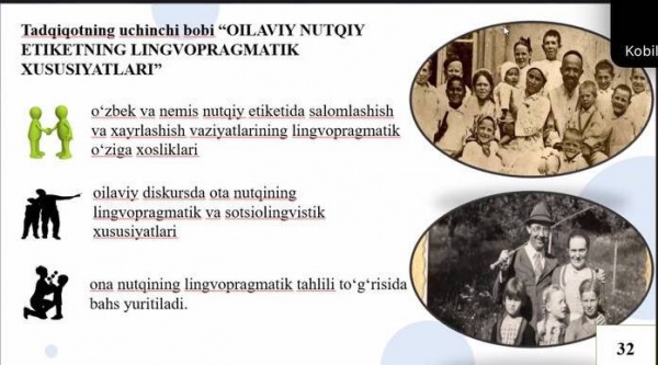 Online-Seminar für junge Forscher organisiert, die Studien zu Themen rund um Usbekistan und Deutschland durchführen