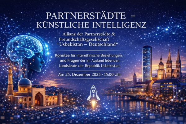 Rundtischgespräch zum Thema „Partnerstädte und Künstliche Intelligenz“ statt